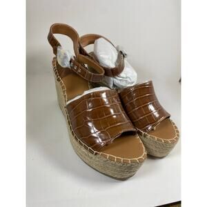ASOS Tanya Espadrille Brown Wedges W9